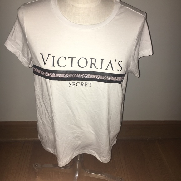 Victoria's Secret Tops - Victoria’s Secret T-shirt Size L. Screen print